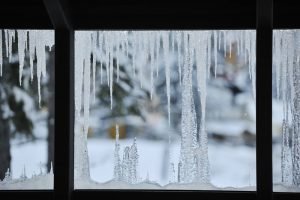 frozen window