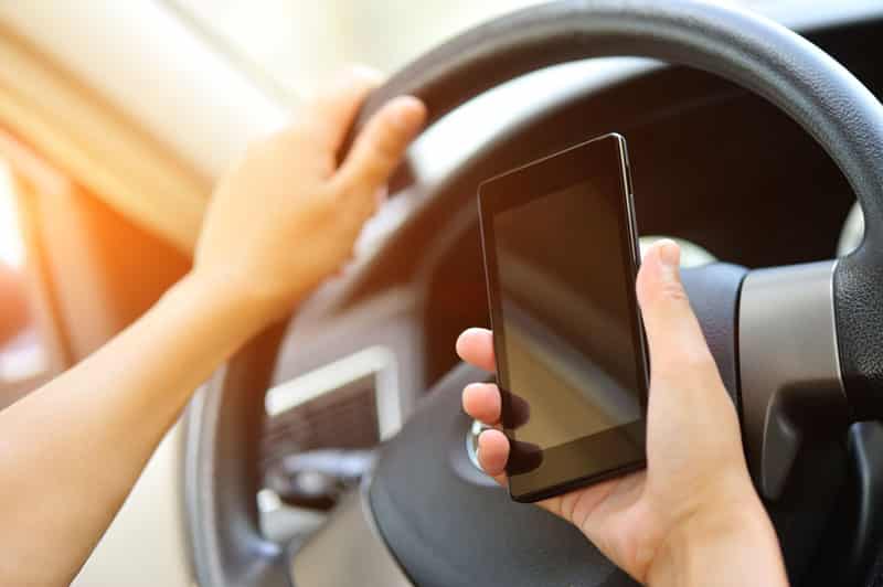 first offense texting while driving