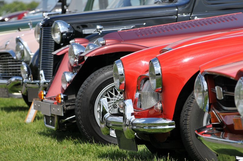 a car show