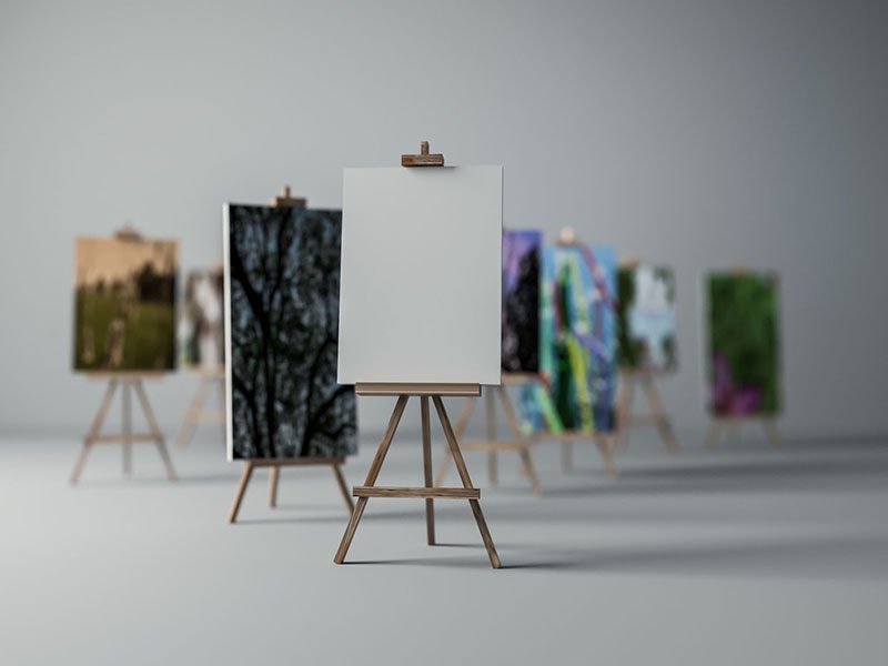painting on canvas