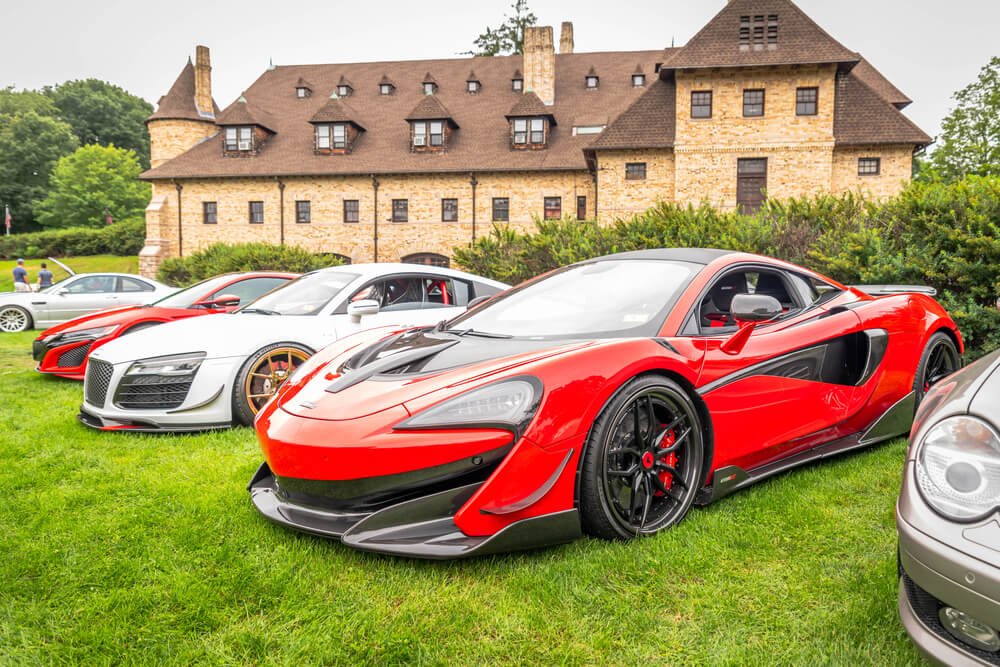 Larz Anderson Auto Museum's Cars & Coffee event.