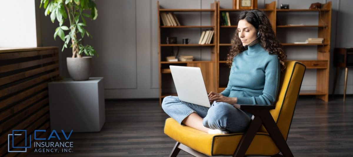 Remote working employee